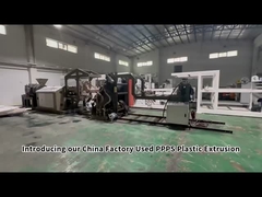 प्लास्टिक एक्सट्रूडर मशीन, सटीक एक्सट्रूज़न, उत्कृष्ट शीट गुणवत्ता का कास्टिंग।