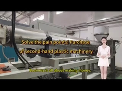 प्लास्टिक एक्सट्रूडर बिक्री के लिए प्रयुक्त प्लास्टिक एक्सट्रूडर बिक्री के लिए पुनर्नवीनीकरण प्लास्टिक एक्सट्रूडर