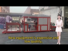 पूर्ण स्वचालित प्लास्टिक ट्रे थर्मोफॉर्मिंग मशीन