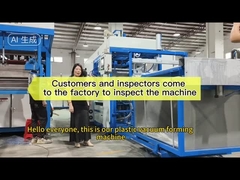 पूरी तरह से स्वचालित रोपाई ट्रे प्लास्टिक वैक्यूम बनाने की मशीन