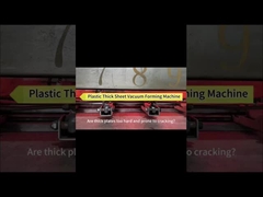 पूर्ण स्वचालित प्लास्टिक मोटी प्लेट वैक्यूम बनाने की मशीन