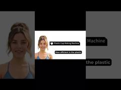 disposable plastic cups making machine