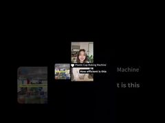 पूरी तरह से स्वचालित उच्च उत्पादन प्लास्टिक कप बनाने की मशीन