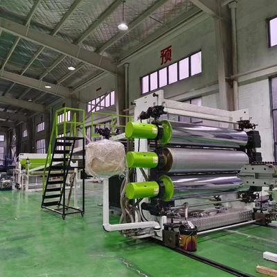 सेकंड हैंड प्लास्टिक एक्सट्रूज़न मशीन 150 मिमी शीट प्लेट इंडस्ट्रियल