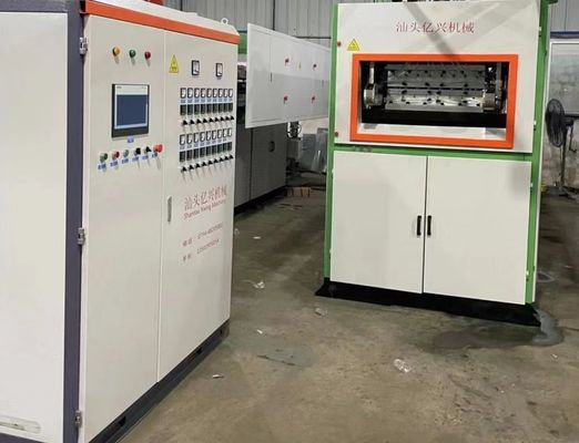 पीपी पीएस पीईटी पीवीसी एबीएस अपघटनीय सामग्री के लिए 95kw प्लास्टिक थर्मोफॉर्मिंग मशीन