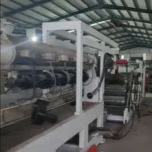 33 1 पीएलसी नियंत्रण प्रणाली और अनुकूलित एक्सट्रूज़न मर के साथ पेंच प्लास्टिक शीट एक्सट्रूडर मशीन