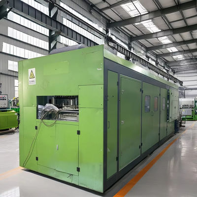 120KW अधिकतम बनाने की गति के लिए तीन स्टेशन वैक्यूम मोल्डिंग मशीन 5-20 बार/मिनट