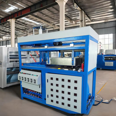 उच्च गति वाले प्लास्टिक वैक्यूम मोल्डिंग मशीन 5-20fpm 520kg 560*610mm अधिकतम मोल्डिंग क्षेत्र