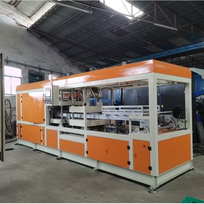 ऑटोमैटिक मैक्स फोर्मिंग एरिया 650*710 मिमी प्लास्टिक थर्मोफॉर्मिंग मशीन तेज और आसान उत्पादन