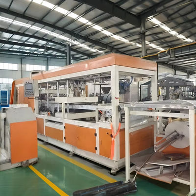 उच्च दक्षता वाली प्लास्टिक वैक्यूम बनाने की मशीन 120KW शक्ति 6000*1800*2100mm