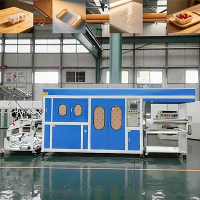 पूरी तरह से स्वचालित डिस्पोजेबल प्लास्टिक प्लेट बनाने की मशीन